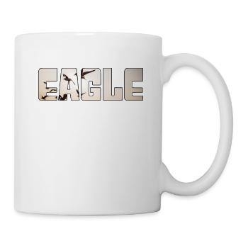 Adler - Tasse - Weiß - Rechts