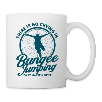 Bungy Jumping Bungee Jump Bungee Springer - Mug - white - Right