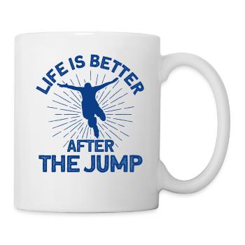 Extreme Sports Bungee Springer Bungee Jump Gift - Mug - white - Right