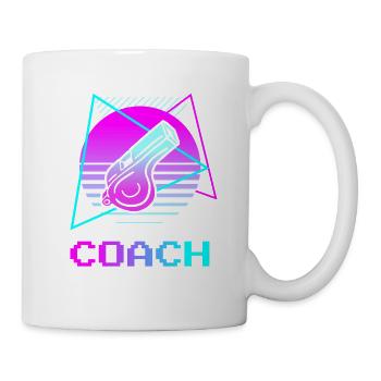 Rétro Vintage Classic Coach Coaching - Mug blanc - blanc - Droite