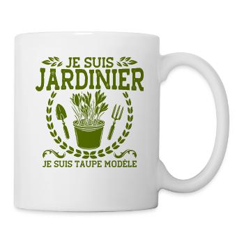 Schrebergarten Gartenarbeit Garten Geschenk - Tasse - Weiß - Rechts