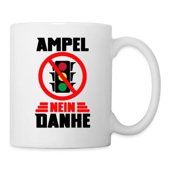 Ampel #Rücktritt der Regierung - Tasse - Weiß - Rechts