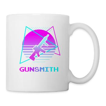 Retro Vintage Classic Gunsmith Gunsmithing - Mug - white - Right