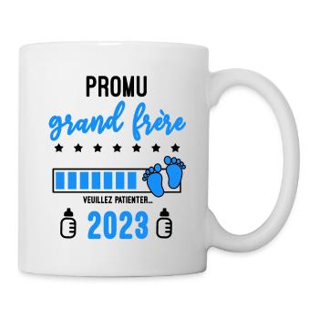 Promu grand frère 2023 Annonce grossesse - Mug blanc - blanc - Droite