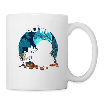 Je boo ce que je veux Grincheux fantôme effrayant Halloween - Mug blanc - blanc - Droite
