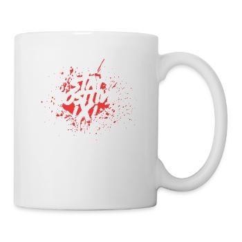 Stay positive nerd funny math teacher - Mug - white - Right