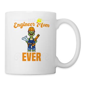 Best Engineer Mom Ever Construction Worker Mommy - Mug - white - Right