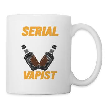 Vaping Serial Vapist E-zigarette - Tasse - Weiß - Rechts