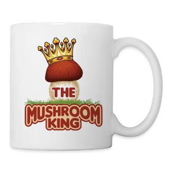 Pilze Schwammerl Steinpilz Sammler Pfifferlinge - Tasse - Weiß - Rechts
