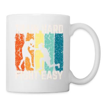 Boxen Martial Arts Boxing Box Club Boxer - Tasse - Weiß - Rechts