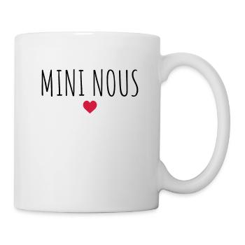 Naissance , Bébé , Papa , Maman - Mug blanc - blanc - Droite
