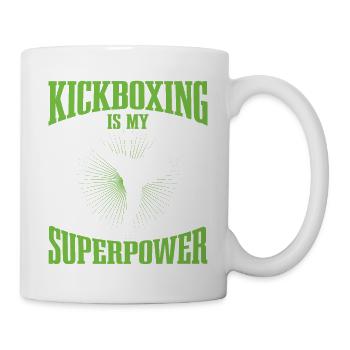 Kickboxer Arts Martiaux Kickboxing Kickboxen - Mug blanc - blanc - Droite