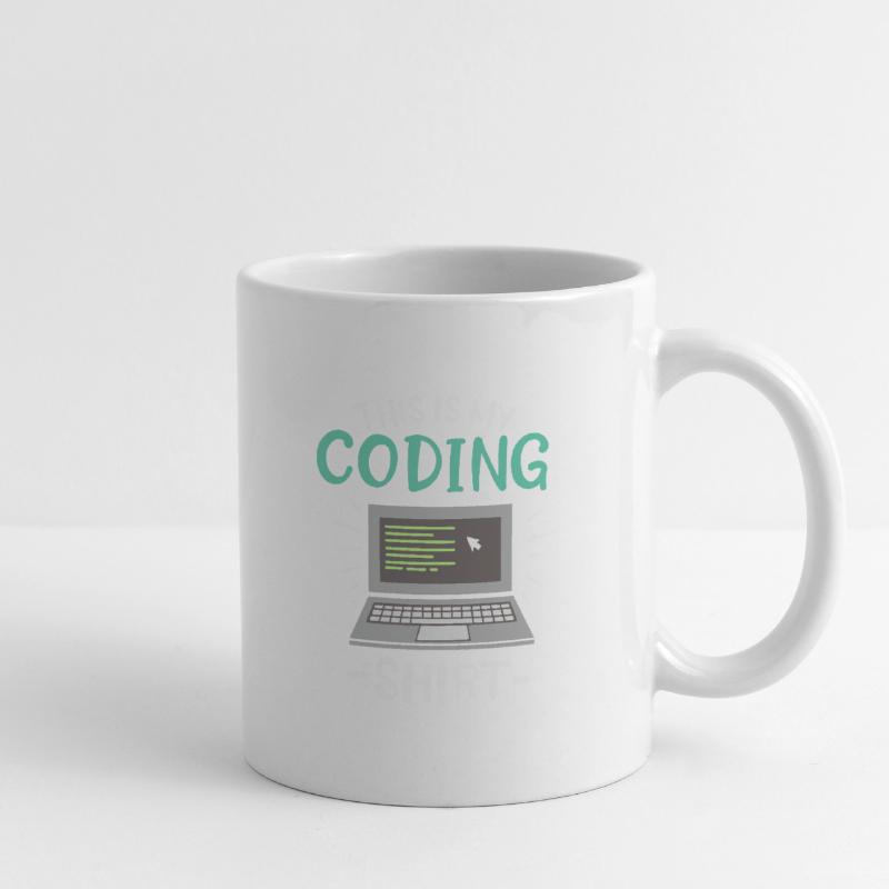 This is my Coding Shirt Coder Mug
