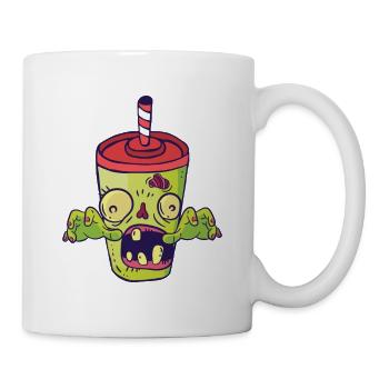 Halloween Zombie Soda Monster Fast Food Lover - Mug - white - Right