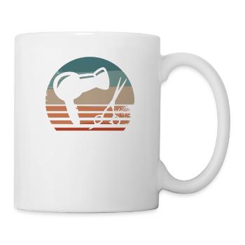 Rétro Vintage Classic Esthéticienne Cosmétologue - Mug blanc - blanc - Droite