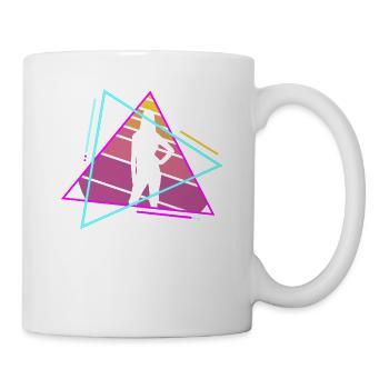 Rétro Vintage Classic Model Modélisation - Mug blanc - blanc - Droite