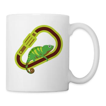 Bouldering, climbing, free climbing Chameleon Boulder - Mug - white - Right