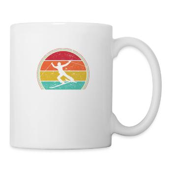 Drôle de skieur Je n’ai pas besoin de thérapie - Mug blanc - blanc - Droite