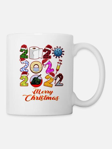 Frohe Weihnachten - Lustige passende Familienweihnacht - Tasse - Weiß