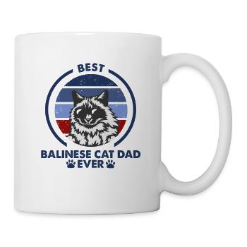 Cat Dad - Balinese Cat - Mug - white - Right