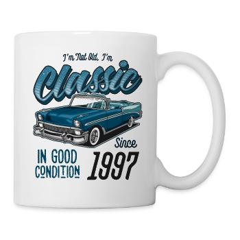 I'm Not Old I'm Classic Car Vintage Born In 1997 - Mug - white - Right