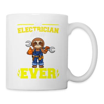Best Electrician Mom Ever Electronic Technician - Tasse - Weiß - Rechts