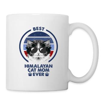 Katzenmama - Himalaya-Katze - Tasse - Weiß - Rechts