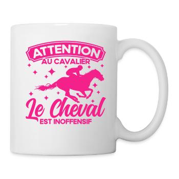 Rider Rider Horse Gift - Mug - white - Right