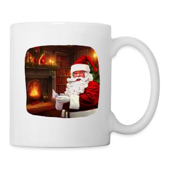 Weihnachtsmann - Tasse - Weiß - Rechts