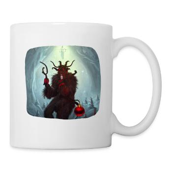Mauvais Krampus - Mug blanc - blanc - Droite