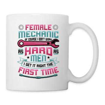 Mécanicien - Mug blanc - blanc - Droite