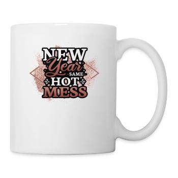 New Year - Same Chaos, Happy New Year. - Mug - white - Right