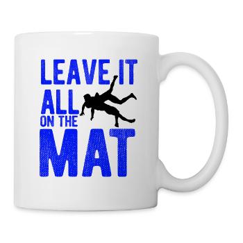 Grappling Martial Arts Wrestling - Tasse - Weiß - Rechts