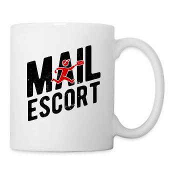 Briefträger Und Paket-Zusteller Für Postboten - Tasse - Weiß - Rechts