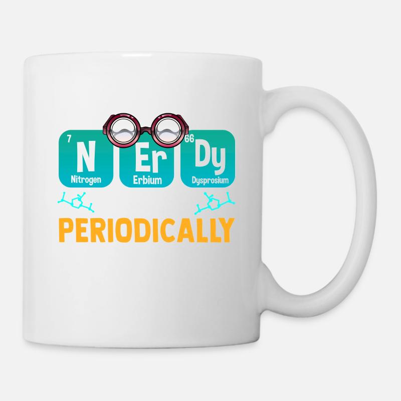 Nerd Periodensystem - Tasse - Weiß