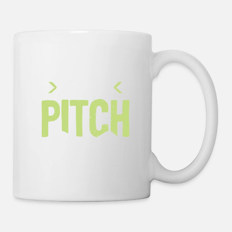 baseball pitcher - Tasse - Weiß