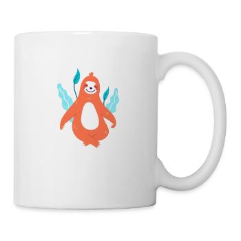 Le paresseux est mon animal spirituel - Mug blanc - blanc - Droite