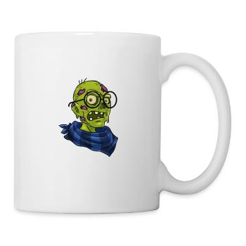 Ceci est ma chemise zombie - Mug blanc - blanc - Droite