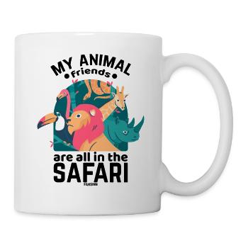 Safari - Tasse - Weiß - Rechts
