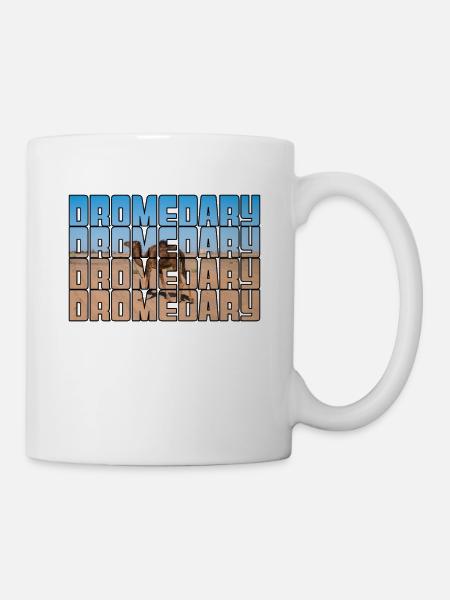 Dromedar - Tasse - Weiß