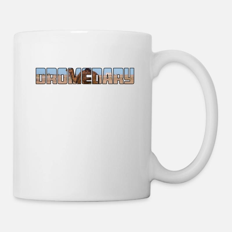 Dromedar - Tasse - Weiß