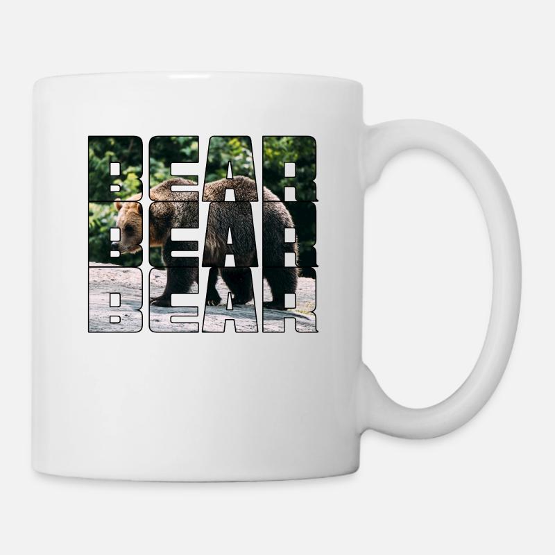 Bär - Tasse - Weiß
