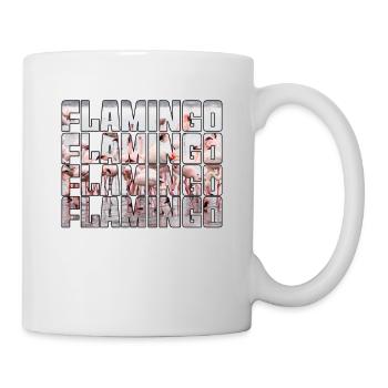 Flamant - Mug blanc - blanc - Droite