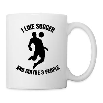 Football coach Football Footballer Footballer - Mug - white - Right