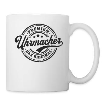Uhrmacher Original Lustiges Uhrmacher - Tasse - Weiß - Rechts
