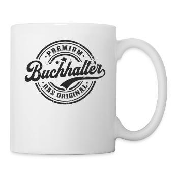 Buchhalter Original Lustiges Buchhaltung - Tasse - Weiß - Rechts
