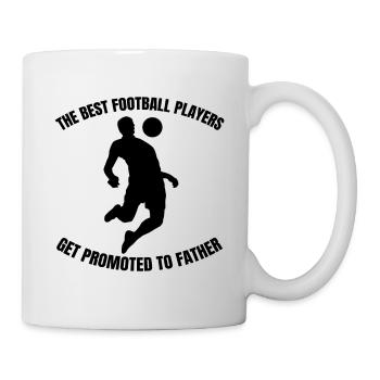 Entraîneur de football Père de football Père joueur de football - Mug blanc - blanc - Droite