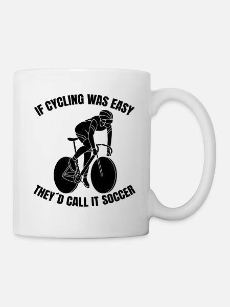 Cycling Bike Cycling Mountainbike Bike Tour - Mug - white