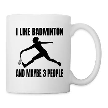 Joueur de badminton Fan de badminton Badminton - Mug blanc - blanc - Droite