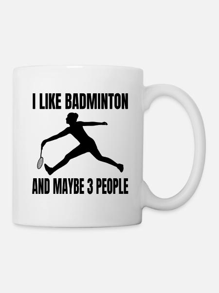 Badminton player Badminton fan Badminton - Mug - white